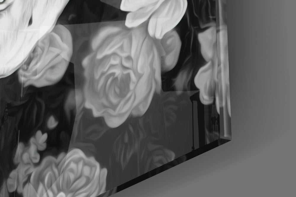 Cinematic artwork in a designer office interior