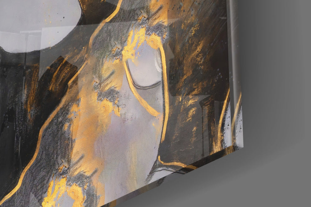 Cinematic artwork in a hospitality interior