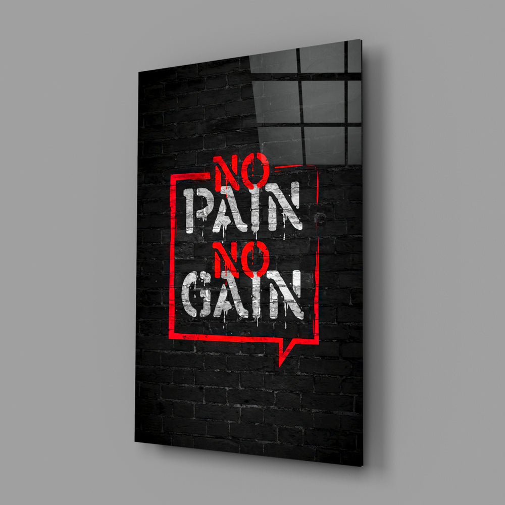 Graffiti panel anchoring a man cave wall