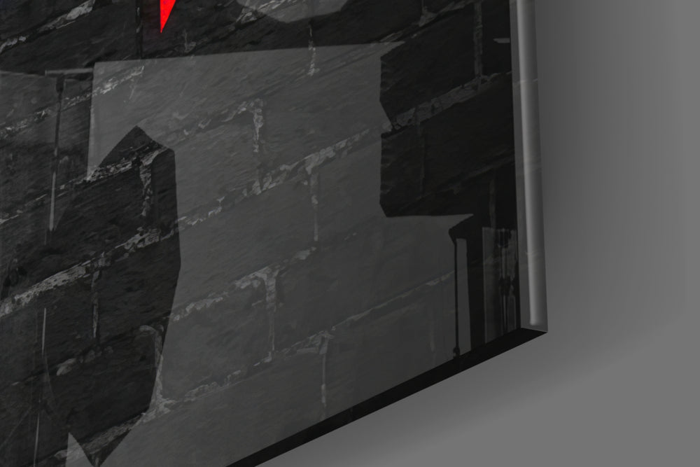 Cinematic artwork in a teen's bedroom interior