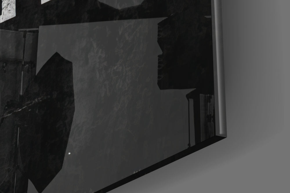 Cinematic artwork in a teen's bedroom interior