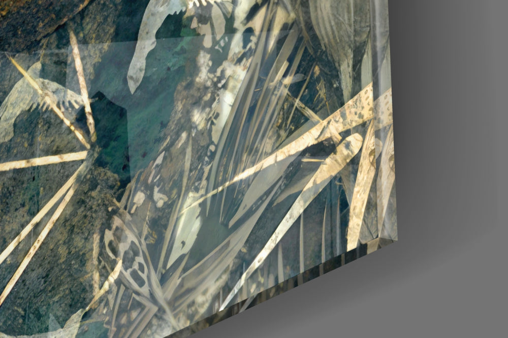 Cinematic artwork in a vanity wall interior