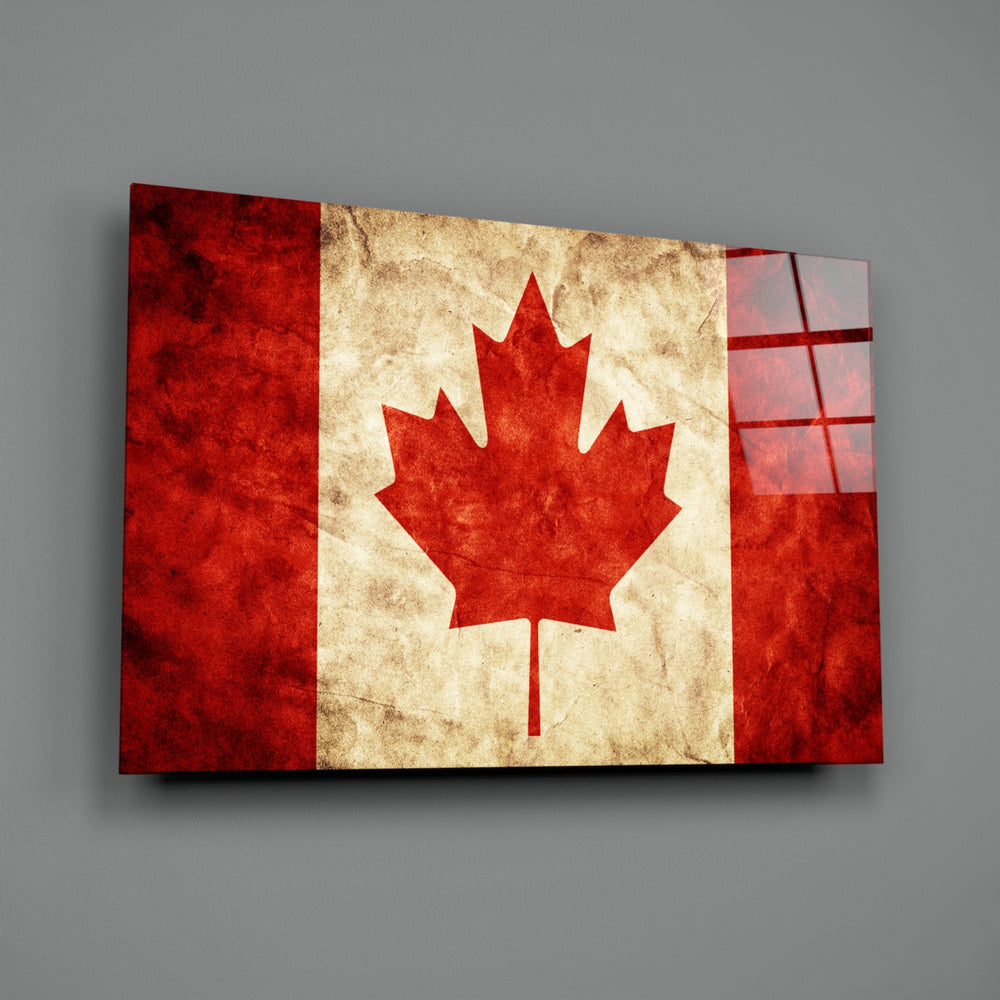 Patriotic panel anchoring a man cave wall