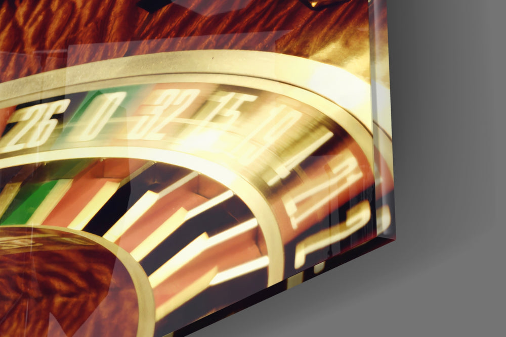 Cinematic artwork in a poker lounge interior