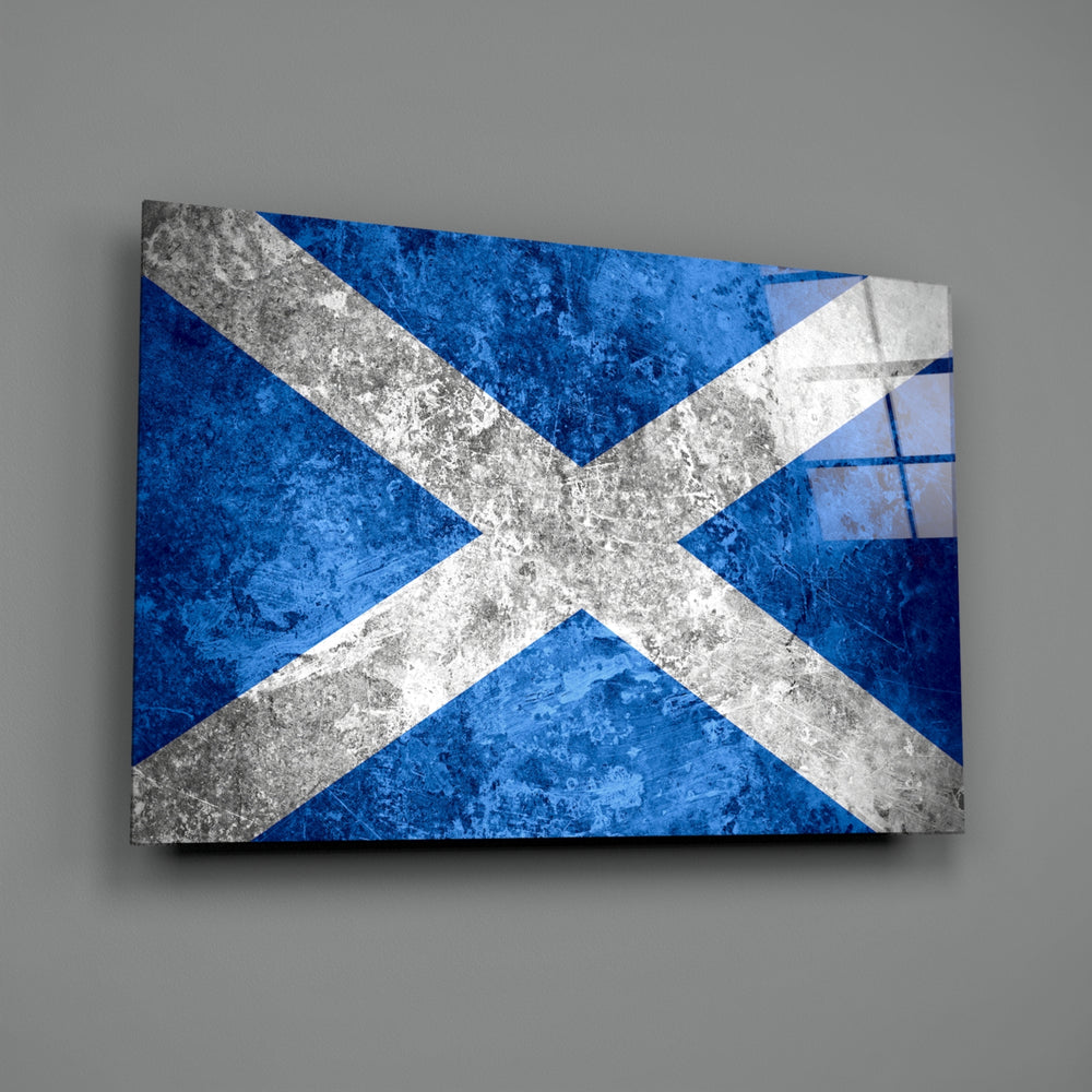 Patriotic panel anchoring a man cave wall