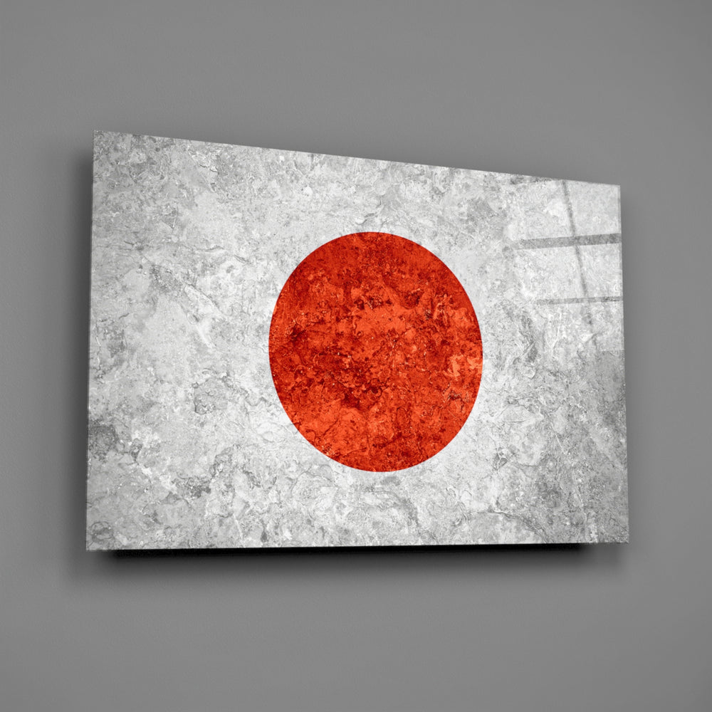Patriotic panel anchoring a man cave wall