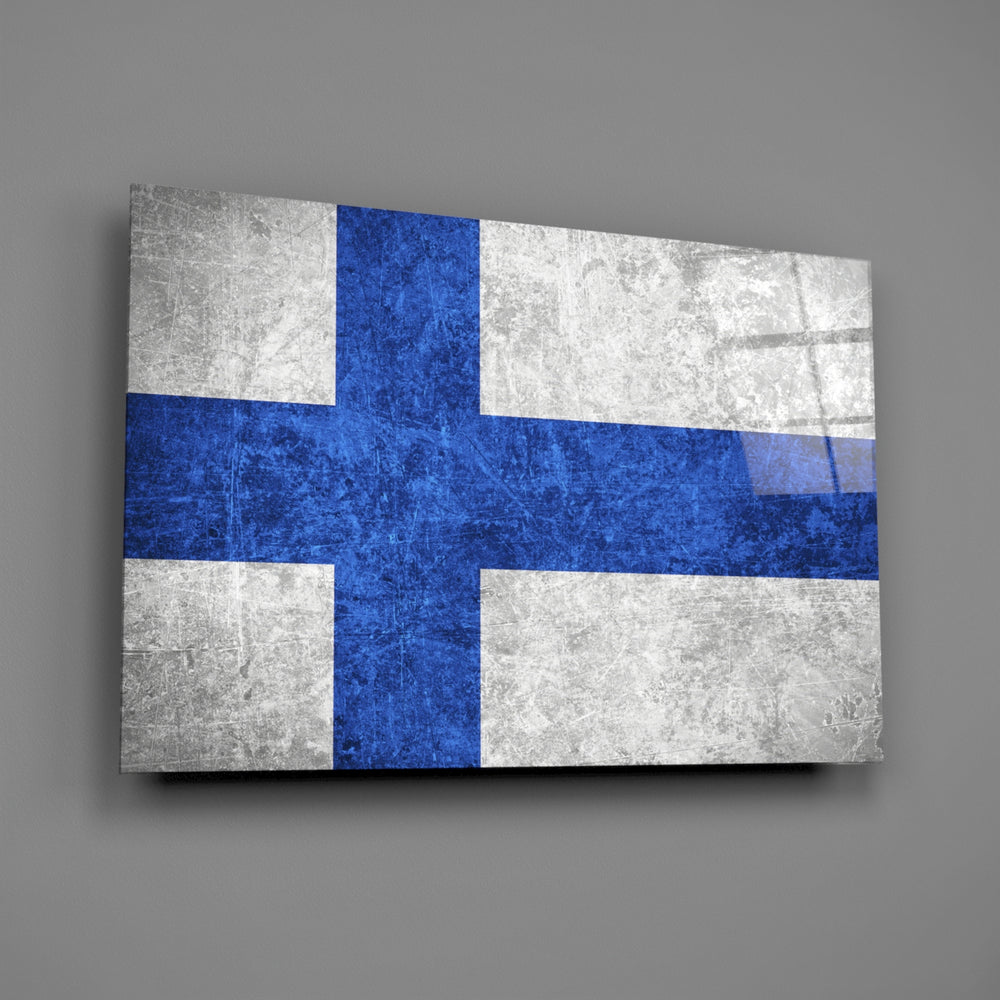 Patriotic panel anchoring a man cave wall