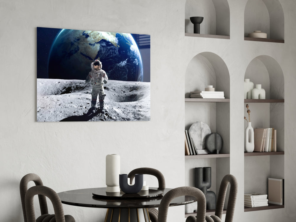 Cinematic astronomy print bringing Apollo edge to a man cave