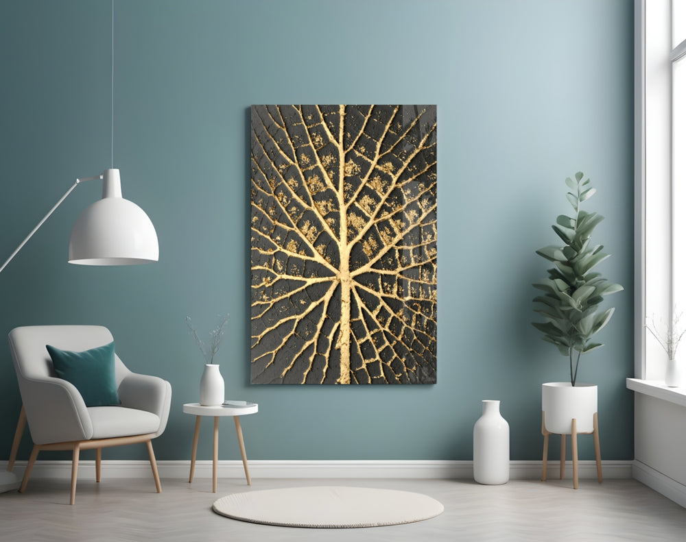 Abstract Art artwork styled in a hotel-styled lounge