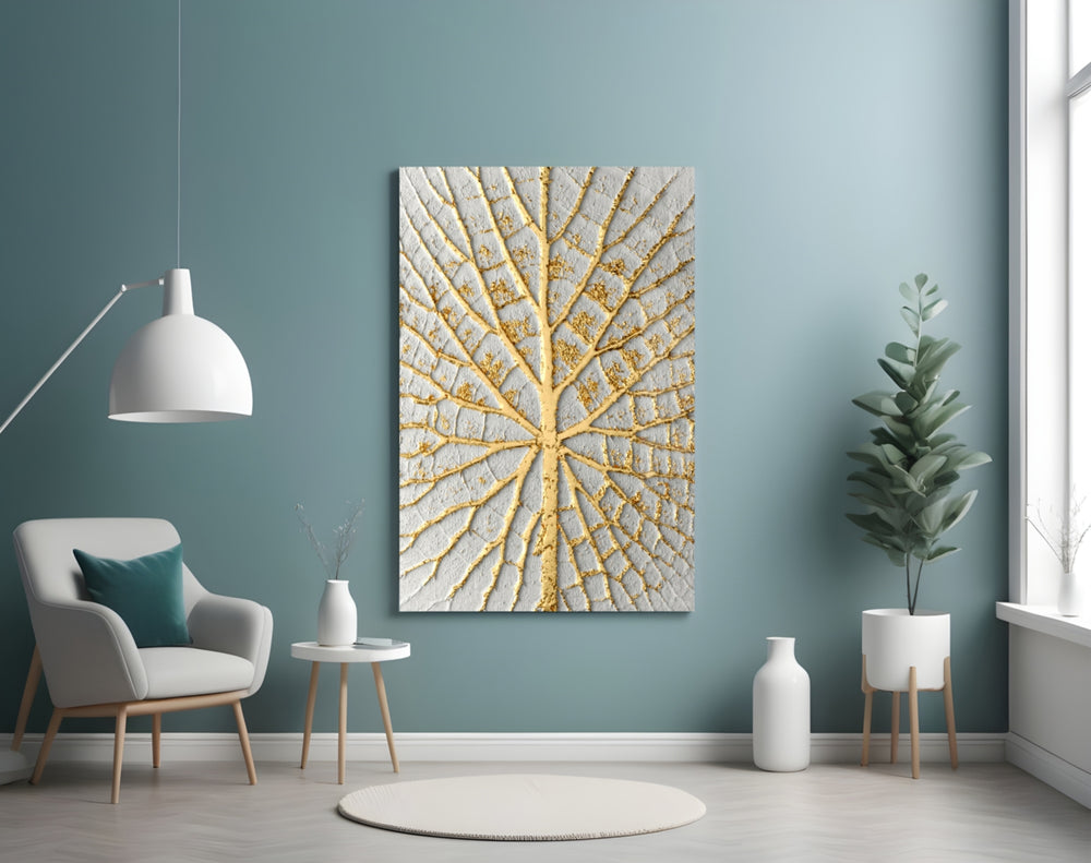 Abstract Art artwork styled in a hotel-styled lounge