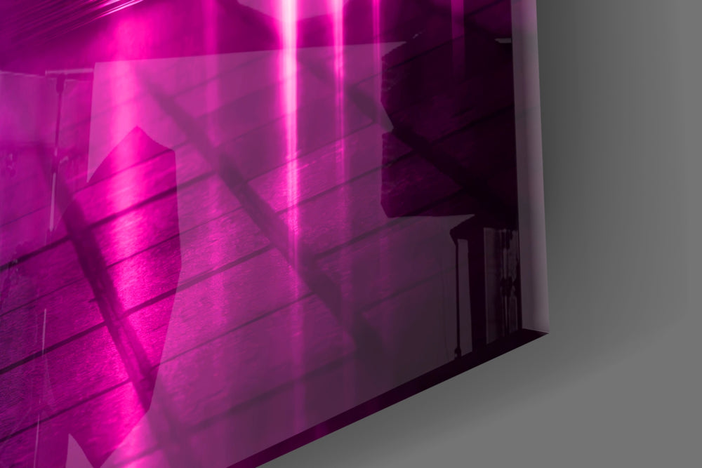 Cinematic artwork in a sci-fi-themed lounge interior