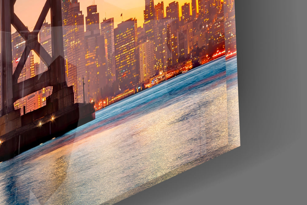 Cinematic artwork in a Pacific-coast-themed reading room interior