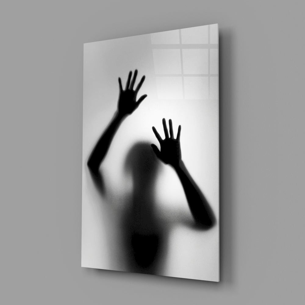 Conceptual panel anchoring a studio wall