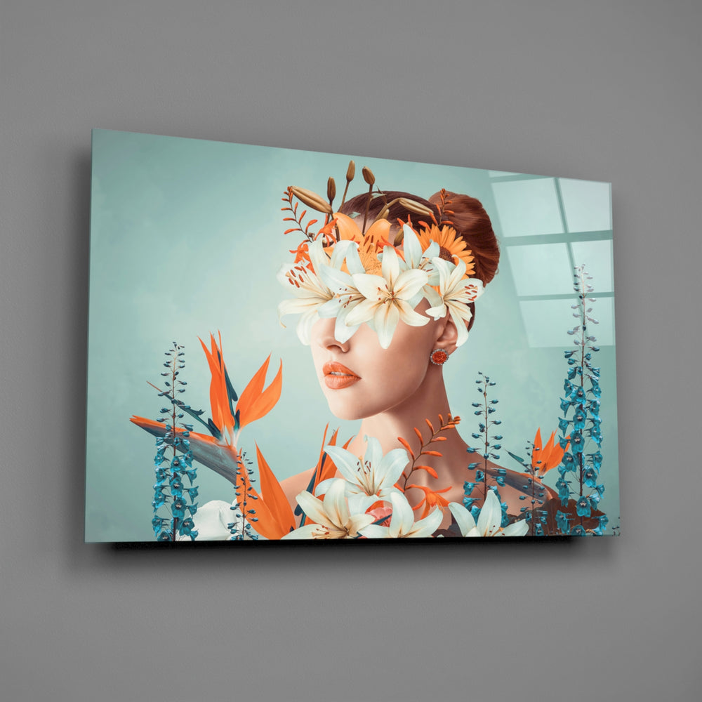 Editorial panel anchoring a creative loft wall