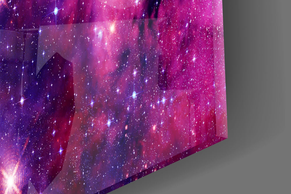 Cinematic artwork in a sci-fi-themed living room interior