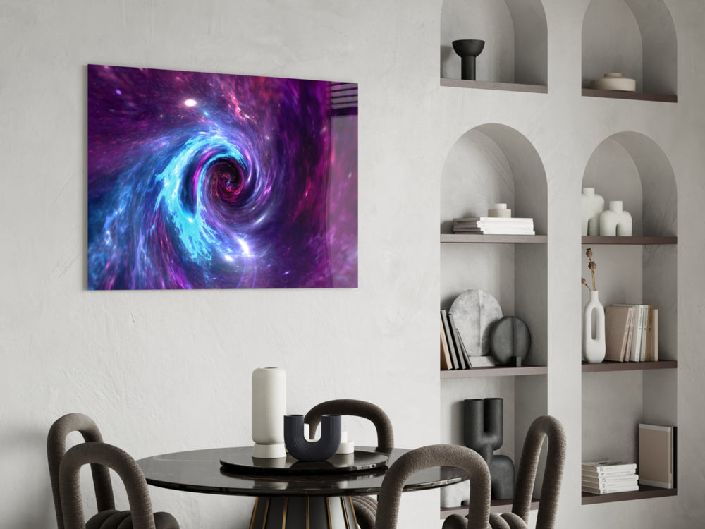 Cinematic astronomy print bringing vortex edge to a man cave