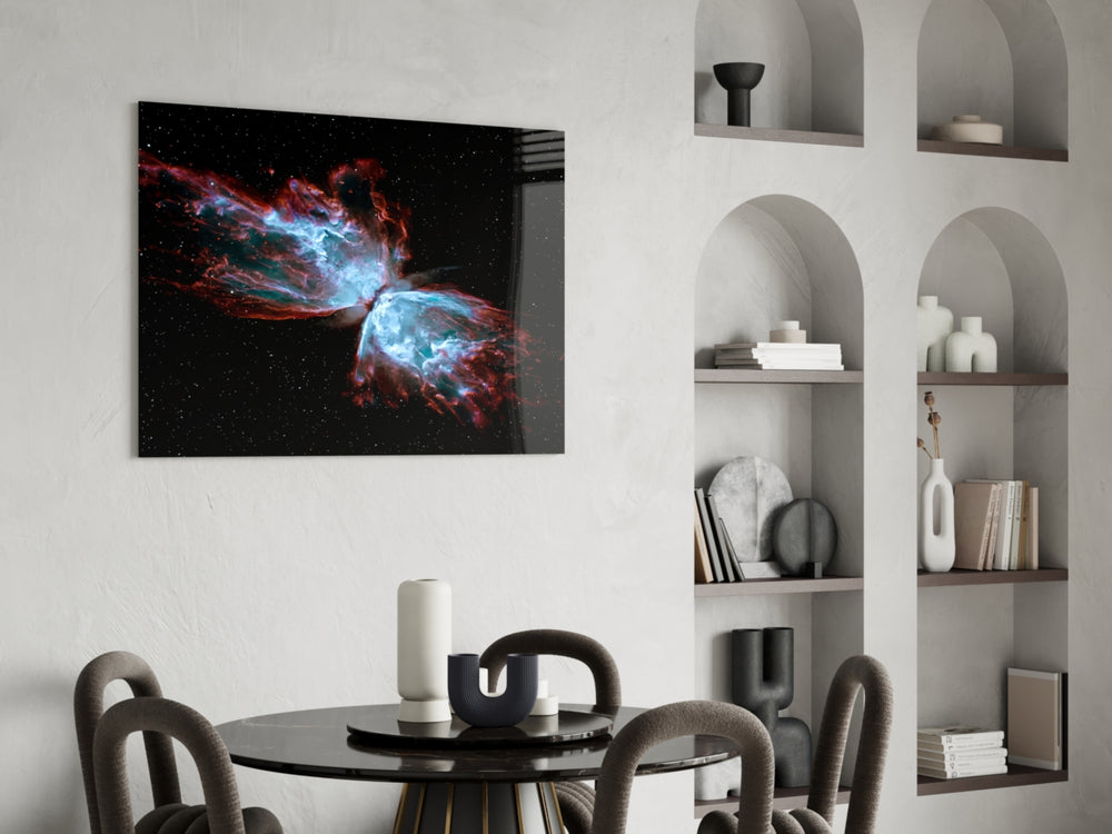 Cinematic astronomy print bringing nebula edge to a man cave