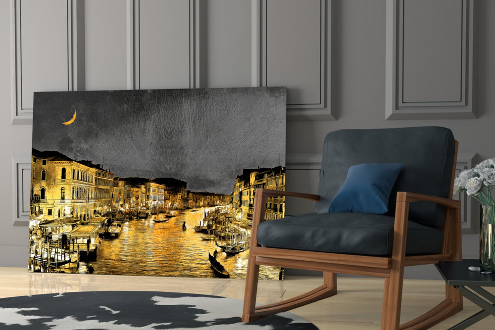 Travel yatay panel against a charcoal-painted accent wall