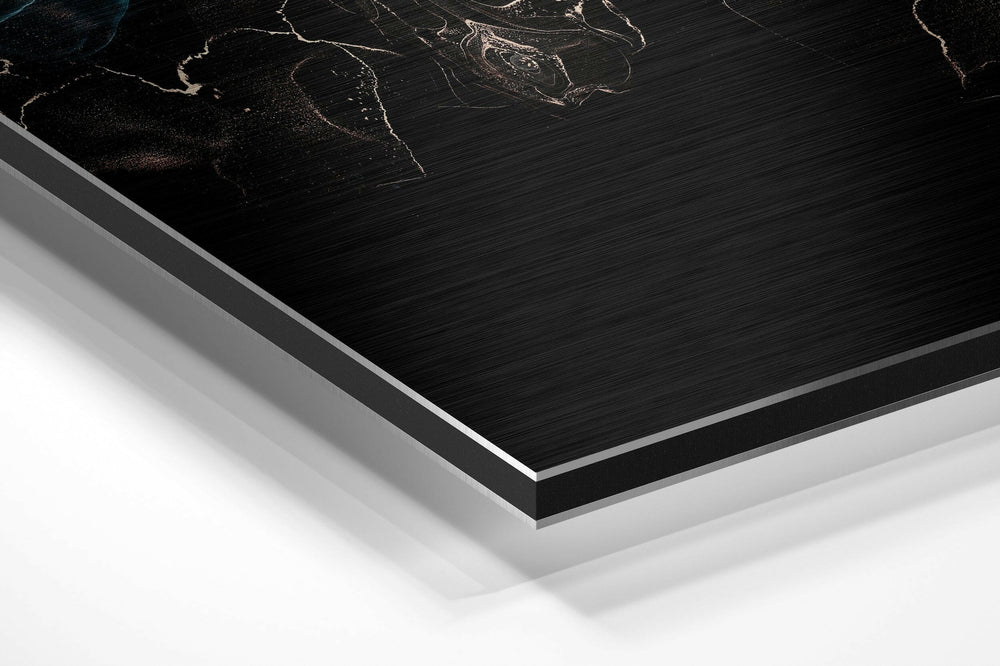 Marmoreal Brushed Aluminium Dibond Wall Art.
