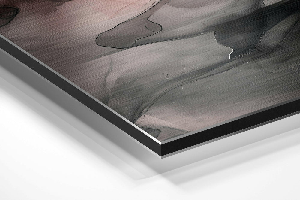 Marmoreal Brushed Aluminium Dibond Wall Art.