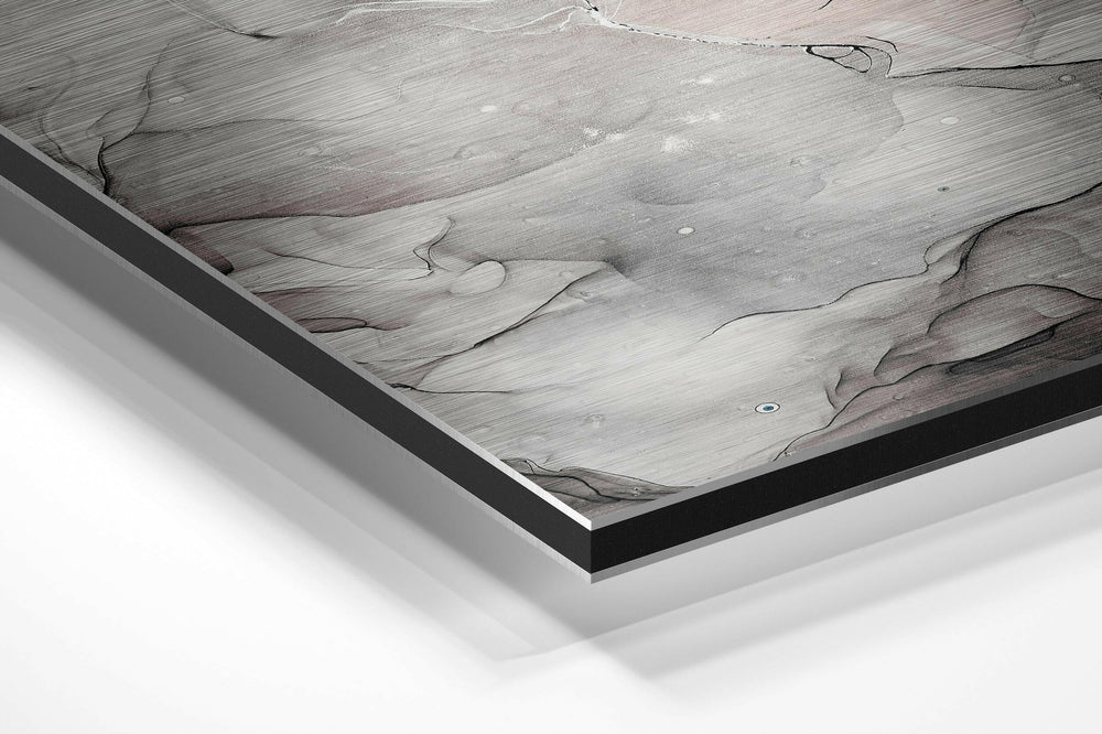 Marmoreal Brushed Aluminium Dibond Wall Art.
