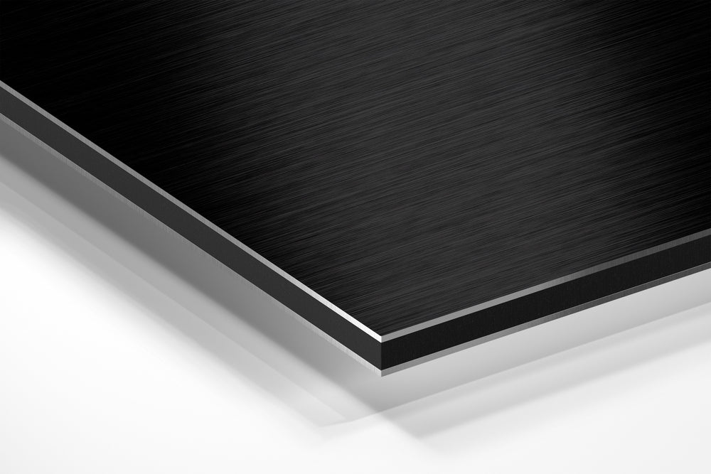 Flower Brushed Aluminium Dibond Wall Art.