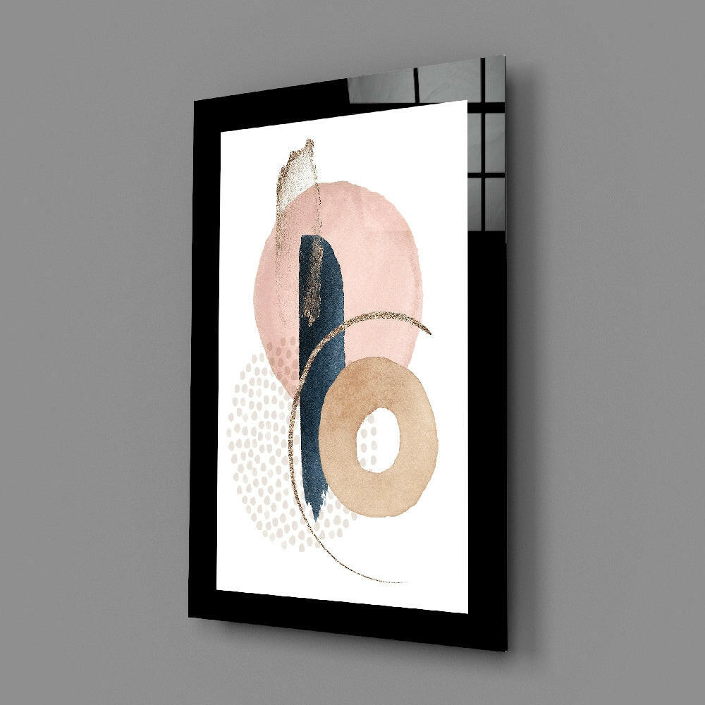 Minimal-modern panel bringing boho calm to a home office