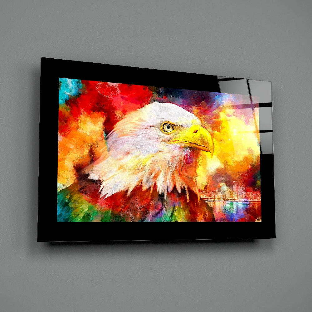 Painterly panel bringing cosmic firepower to a man cave
