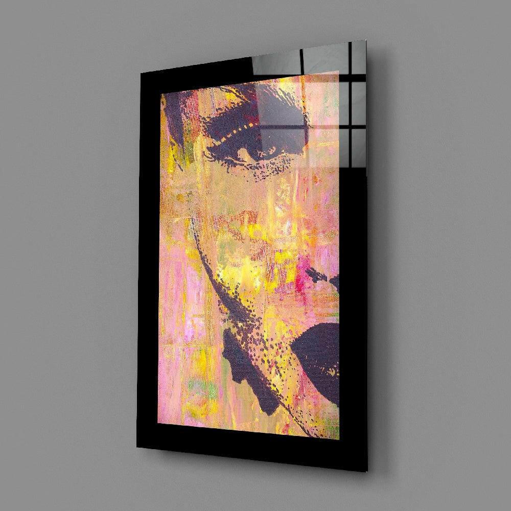 Painterly panel bringing introspective poise to a study