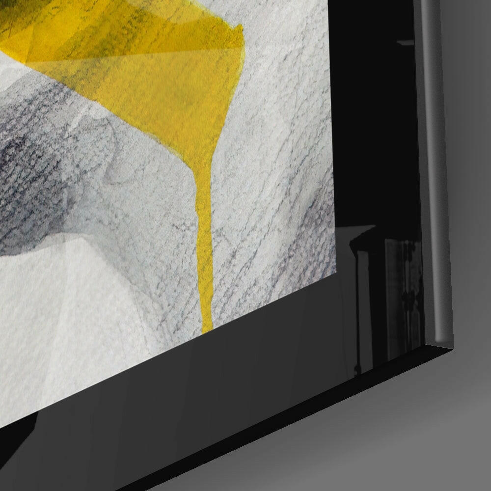 No Talking close-up showing yellow X and ochre drips
