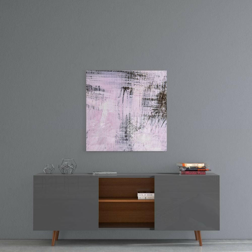 Abstract Glass Wall Art.
