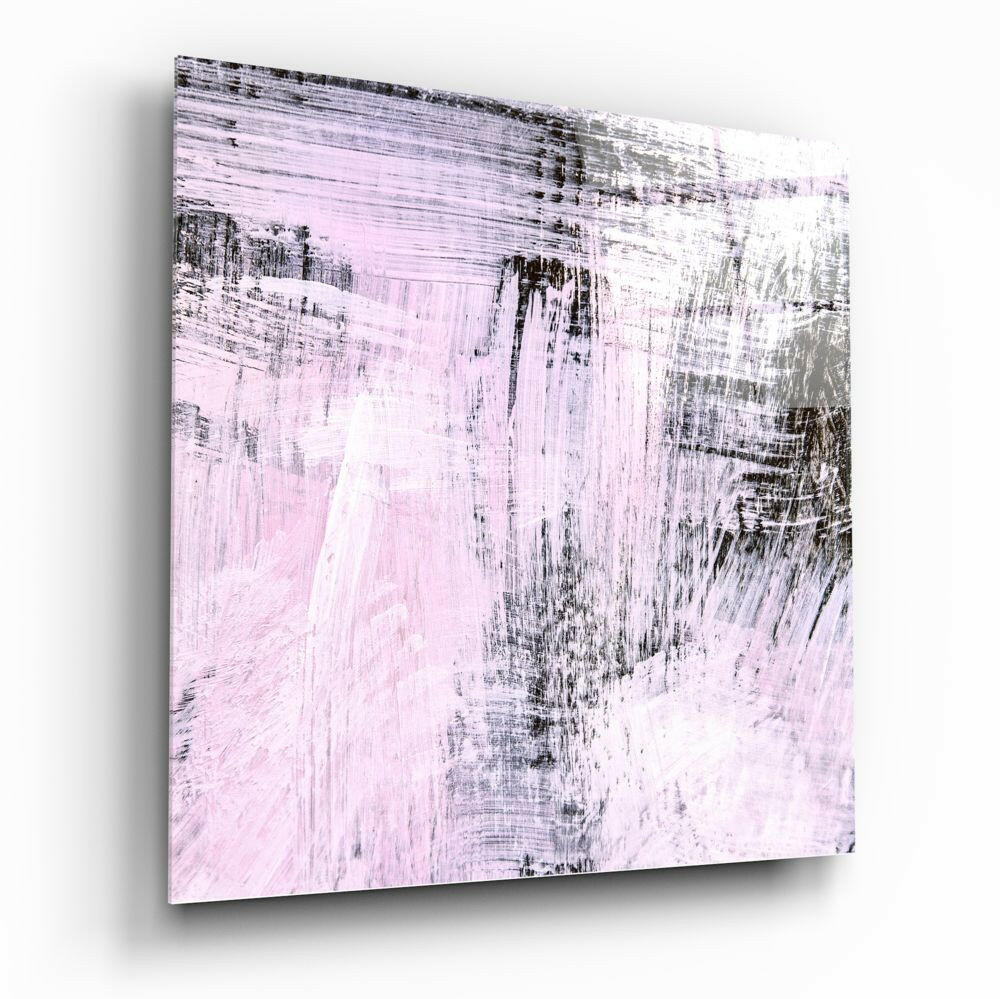 Abstract Glass Wall Art.