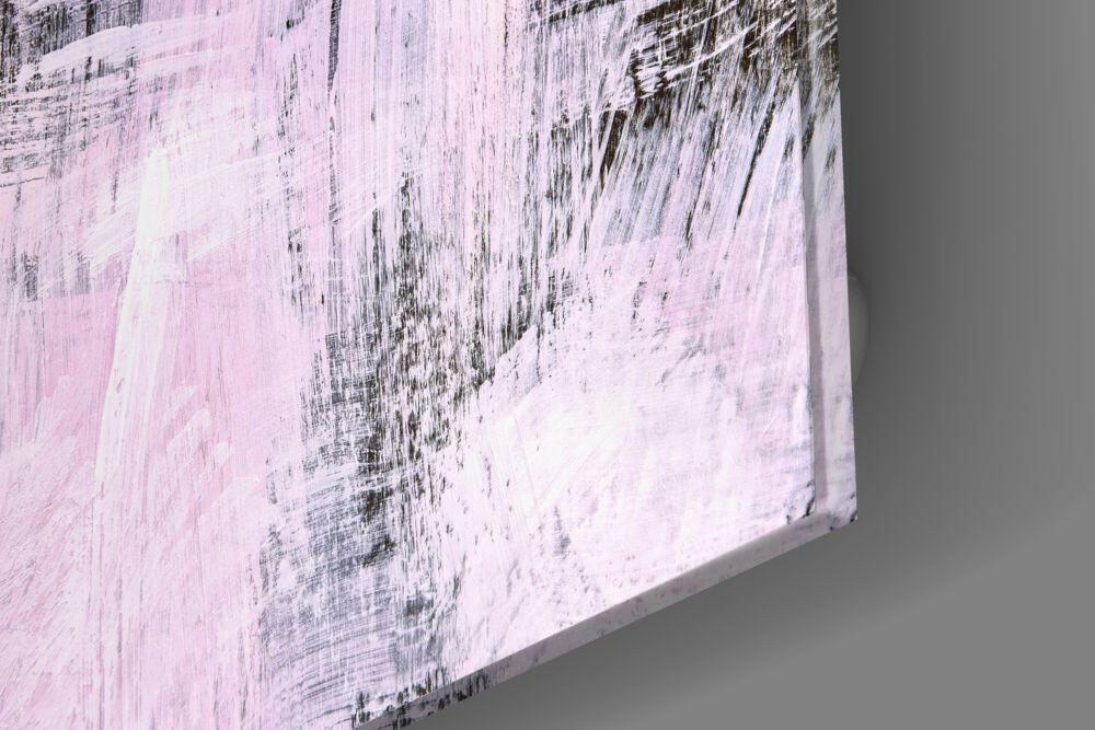 Abstract Glass Wall Art.