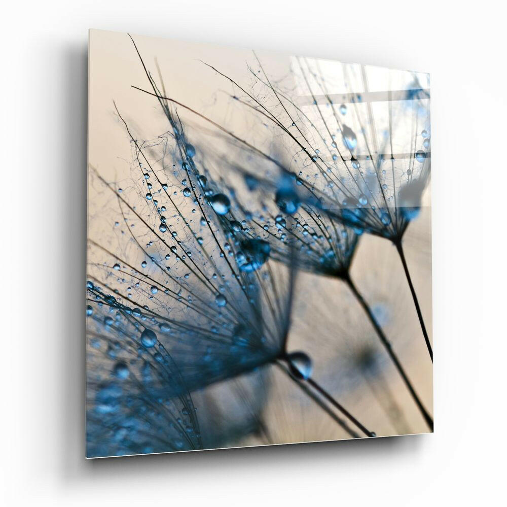 Flower Glass Wall Art.