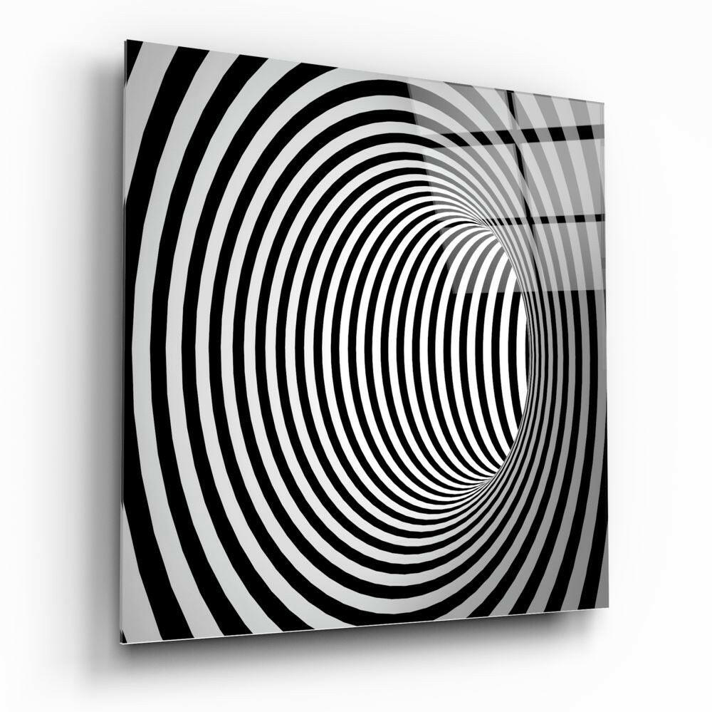 illusion Glass Wall Art.