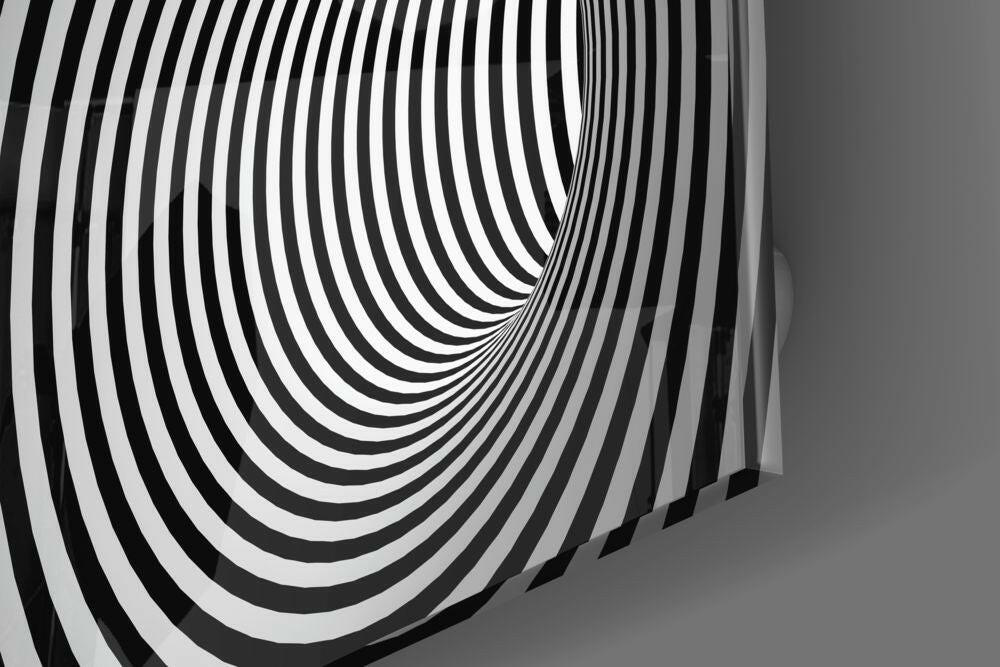 illusion Glass Wall Art.