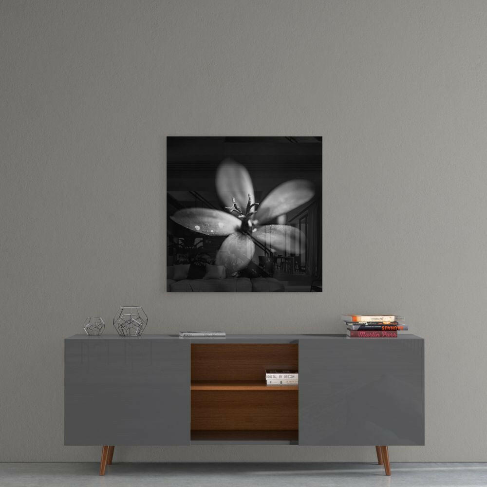 Flower Glass Wall Art.