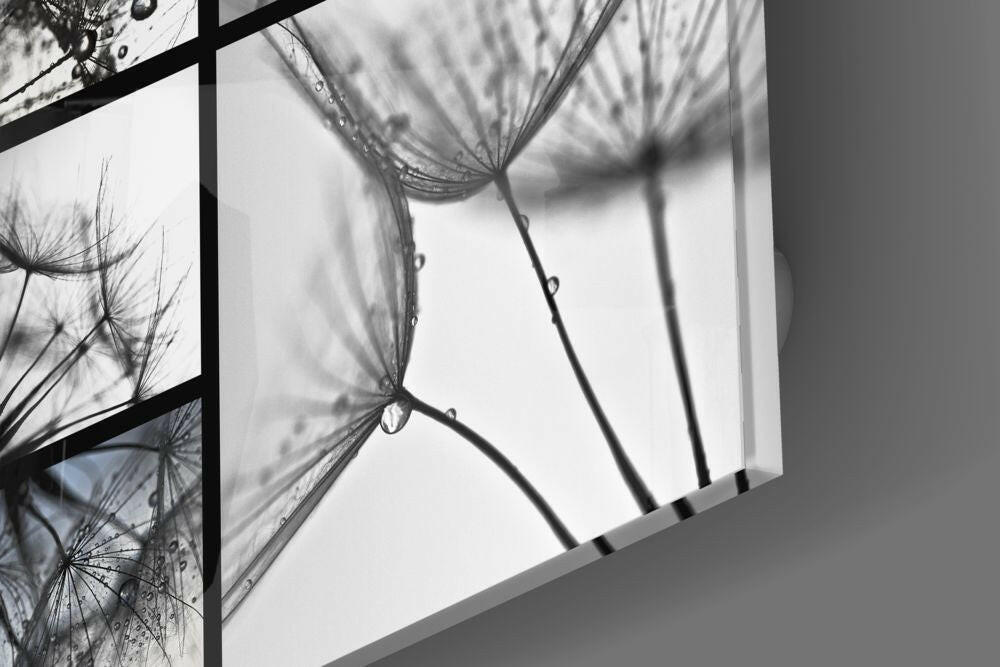 Flower Glass Wall Art.
