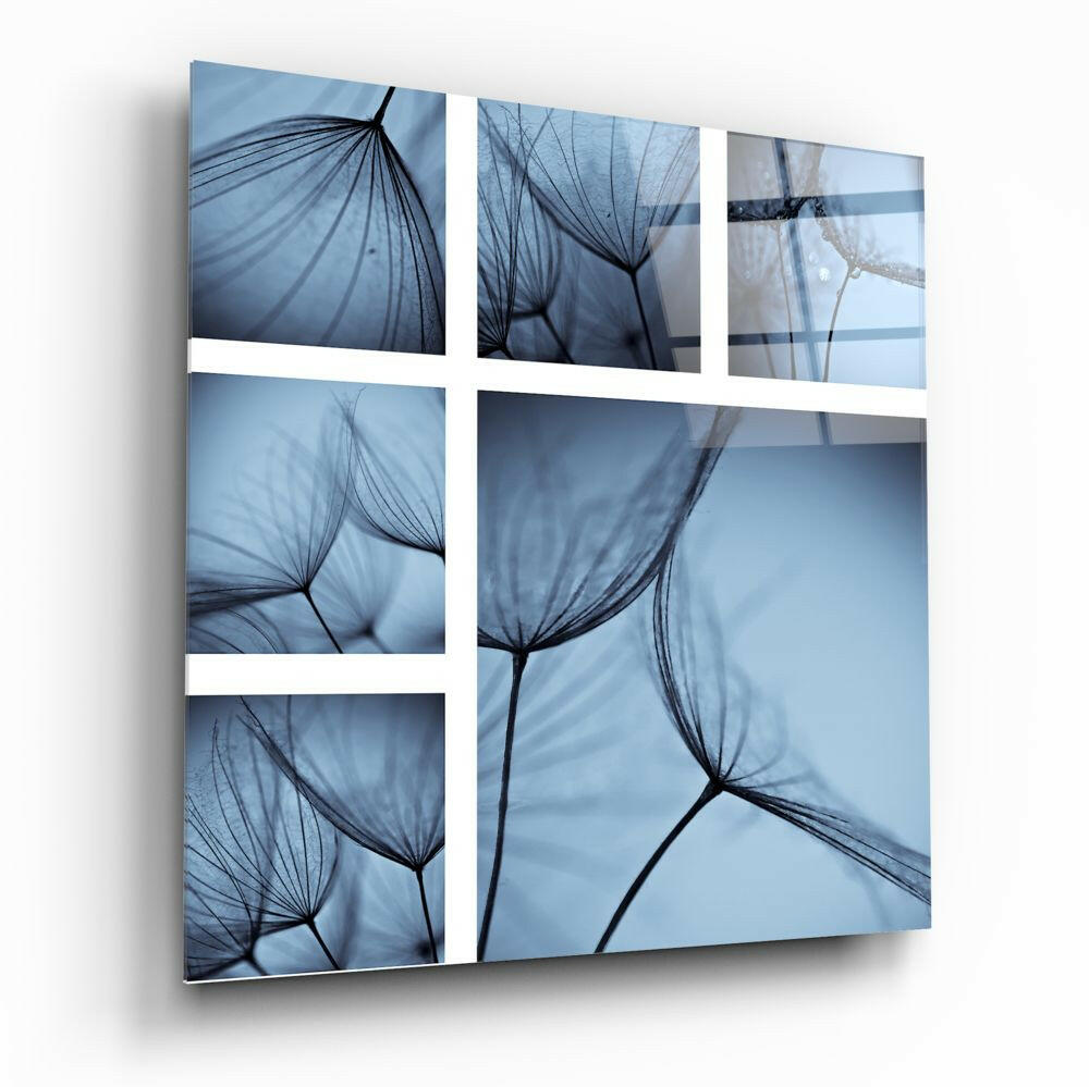 Flower Glass Wall Art.