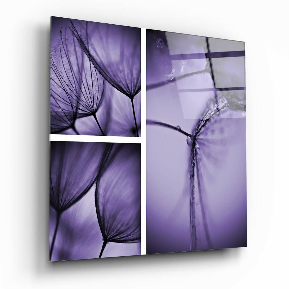 Flower Glass Wall Art.