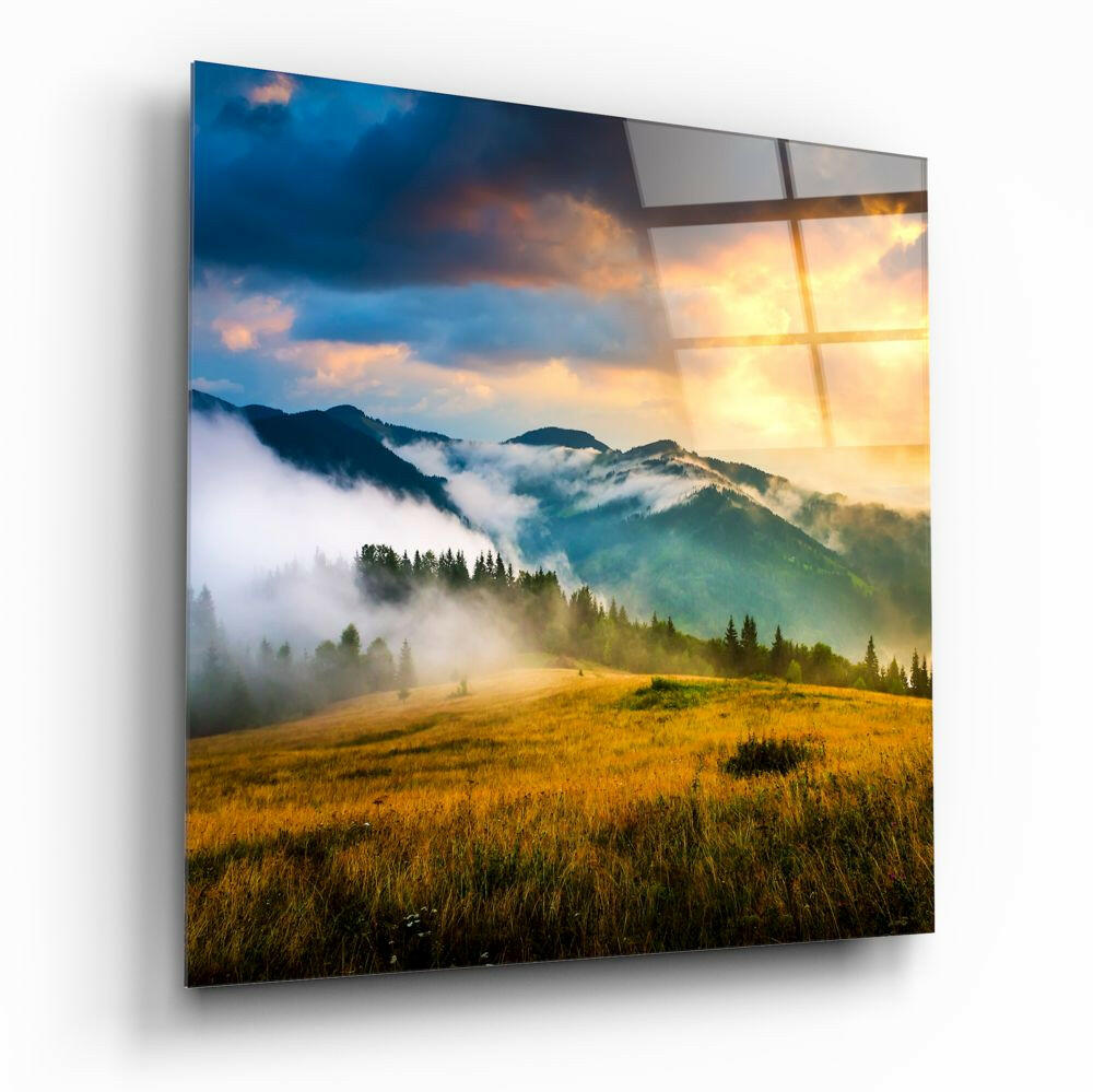 Valley Glass Wall Art.
