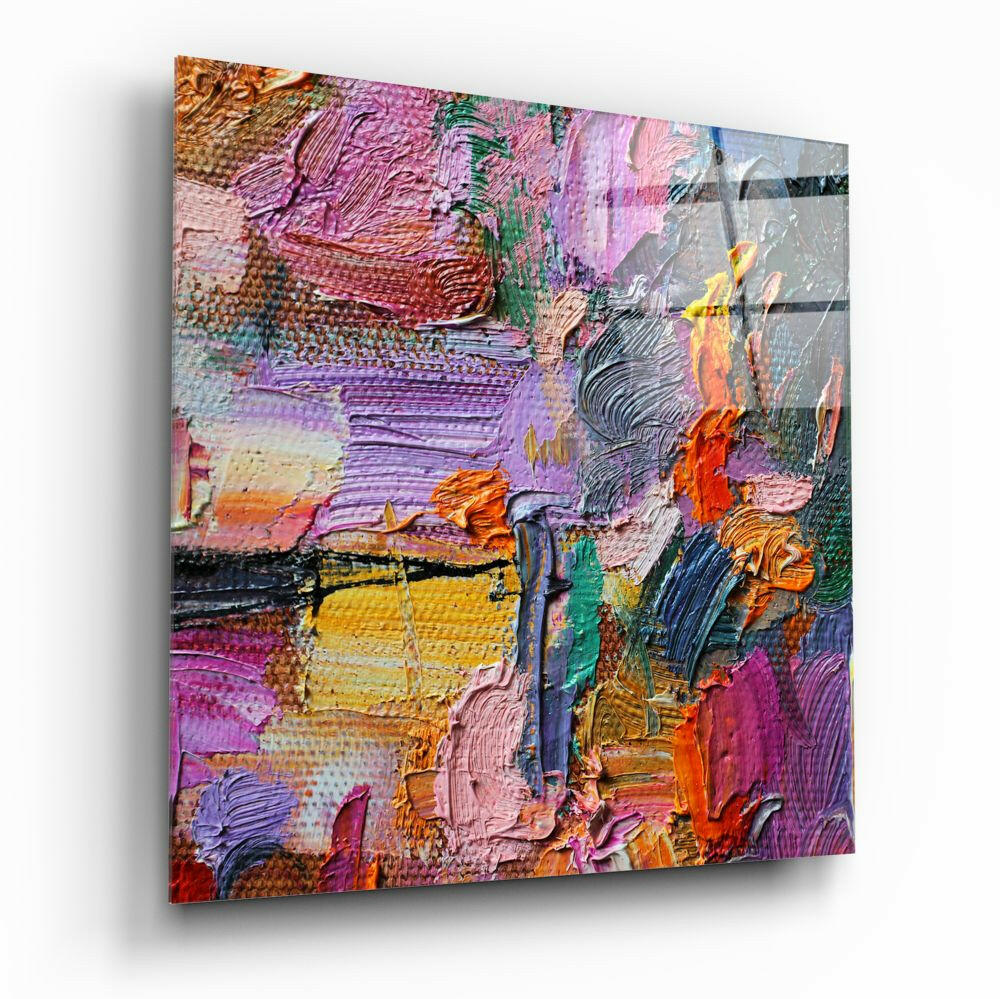 Abstract Art Glass Wall Art.