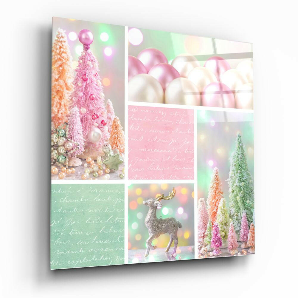 Christmas Glass Wall Art.