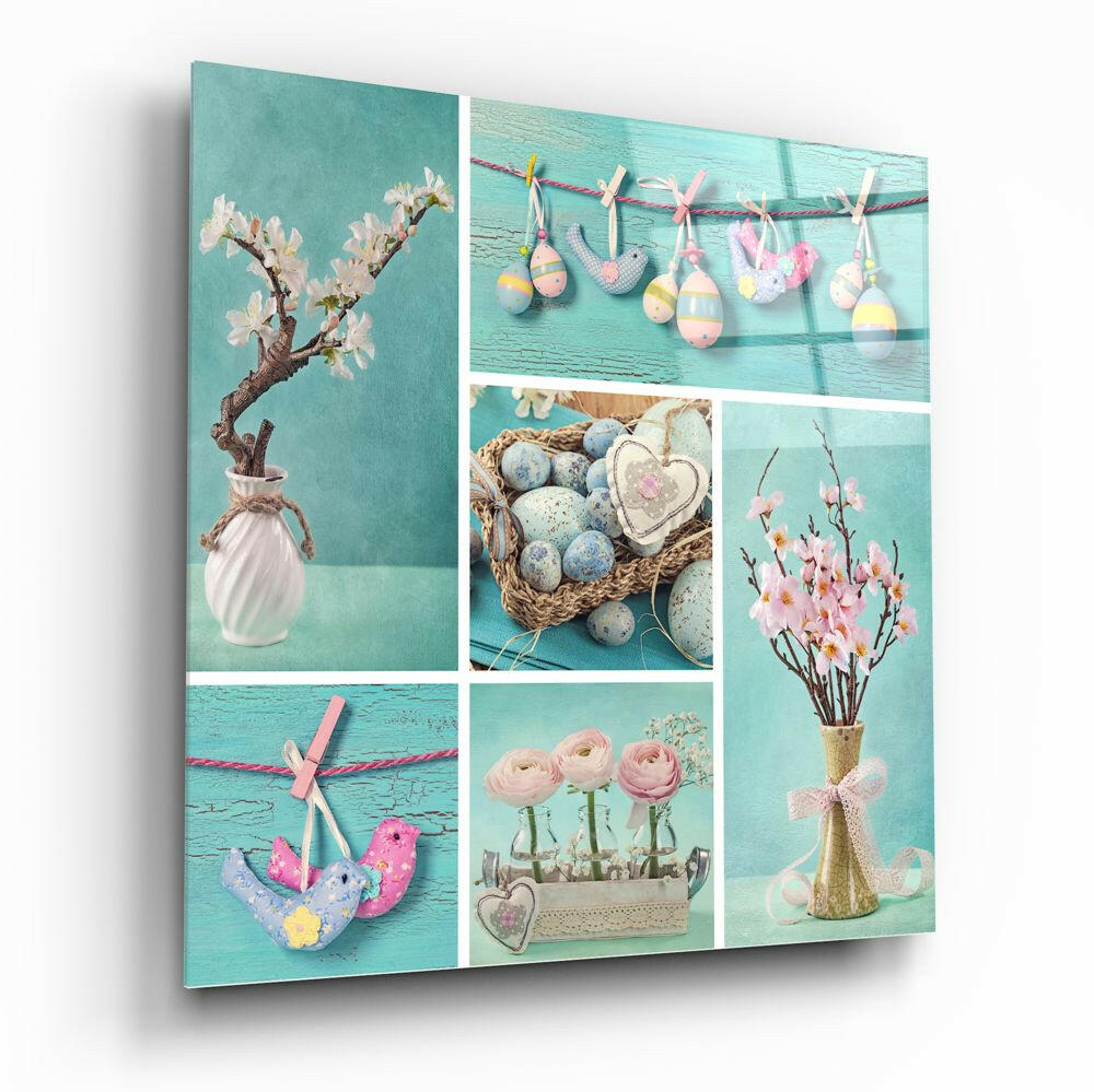 Sweet Baby Glass Wall Art.