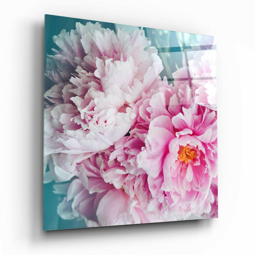 Flower Glass Wall Art.