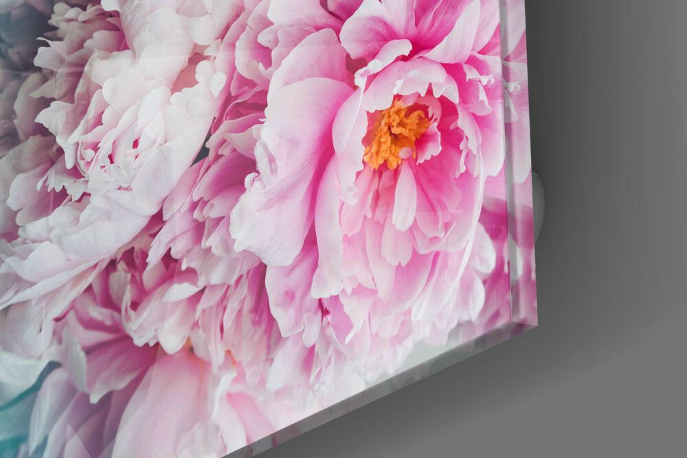 Flower Glass Wall Art.