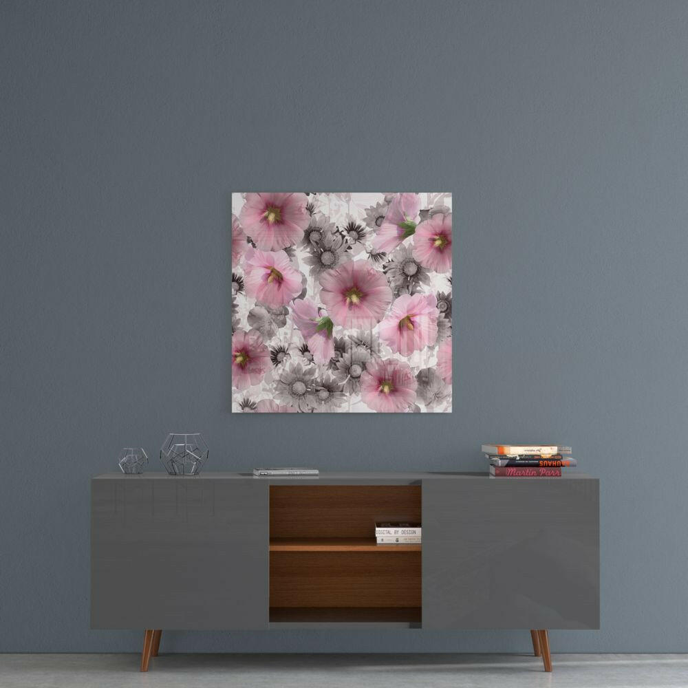 Flower Glass Wall Art.