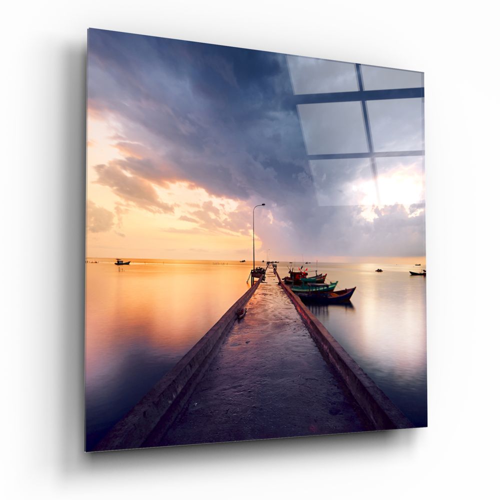 Dock Glass Wall Art.