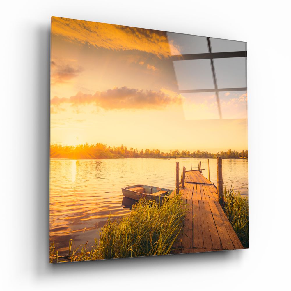 Dock Glass Wall Art.