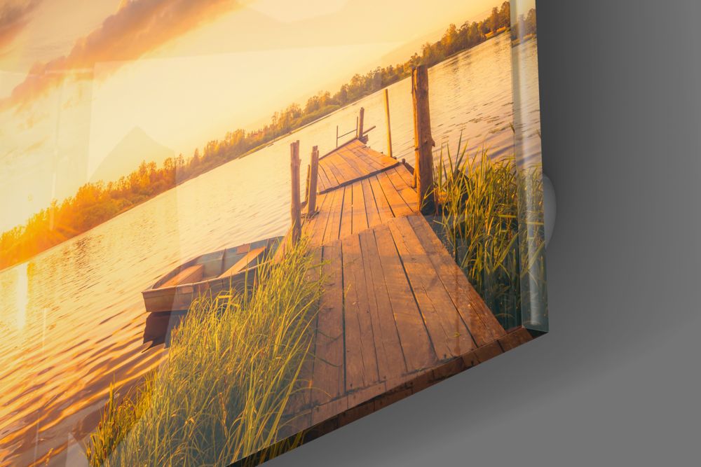 Dock Glass Wall Art.